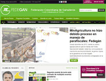 Tablet Screenshot of fedegan.org.co